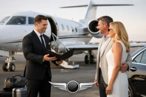 What a Private Jet Concierge Service Handles
