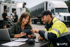 Working With Studio Line Producers for Transportation
